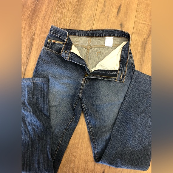 HOLLYWOOD THE JEAN PEOPLE HIGH RISE WIDE LEGS IN SIZE 29 - Picture 3 of 9